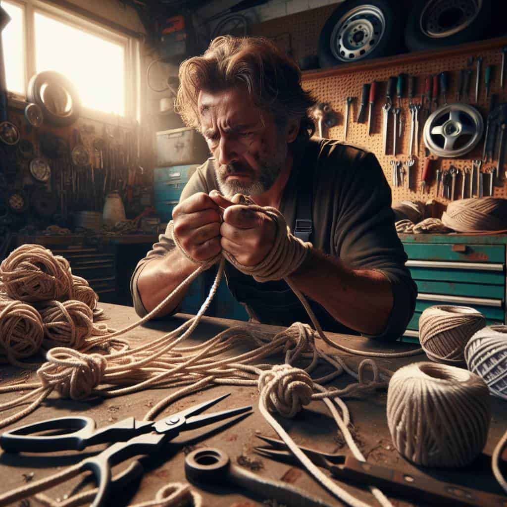 My Lifelong Struggle With Basic Knots.