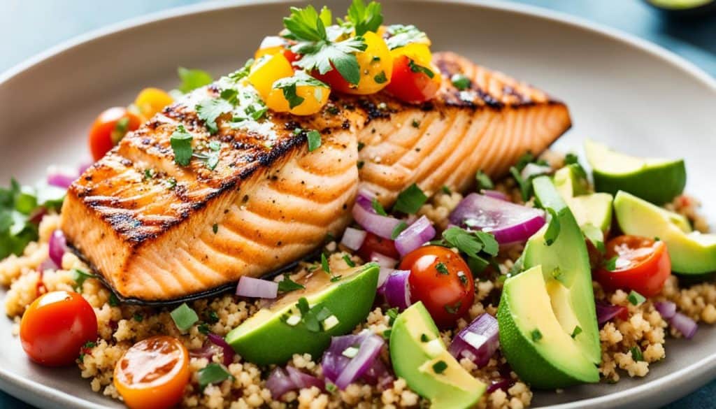 Festive Salmon Dish