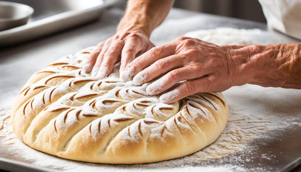 Shaping Bread Dough Shaping Bread Dough