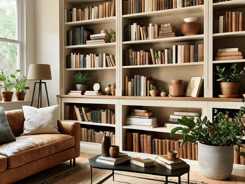How to style a bookshelf