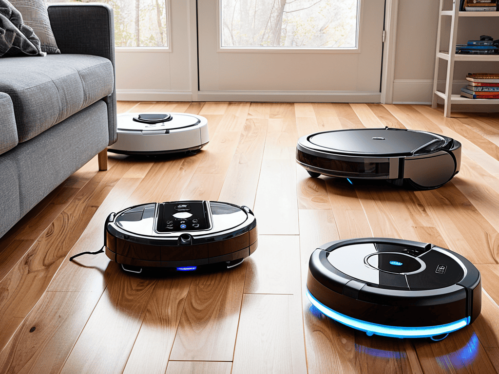 Robot vacuum comparison results