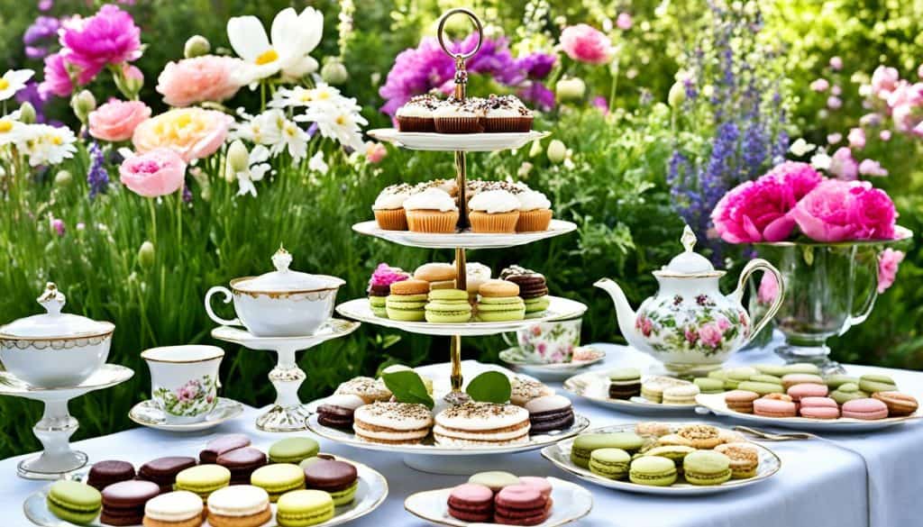 Tea-infused desserts