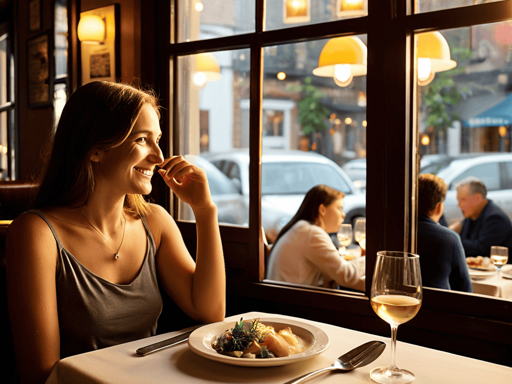 Solo Dining Tips for confidence