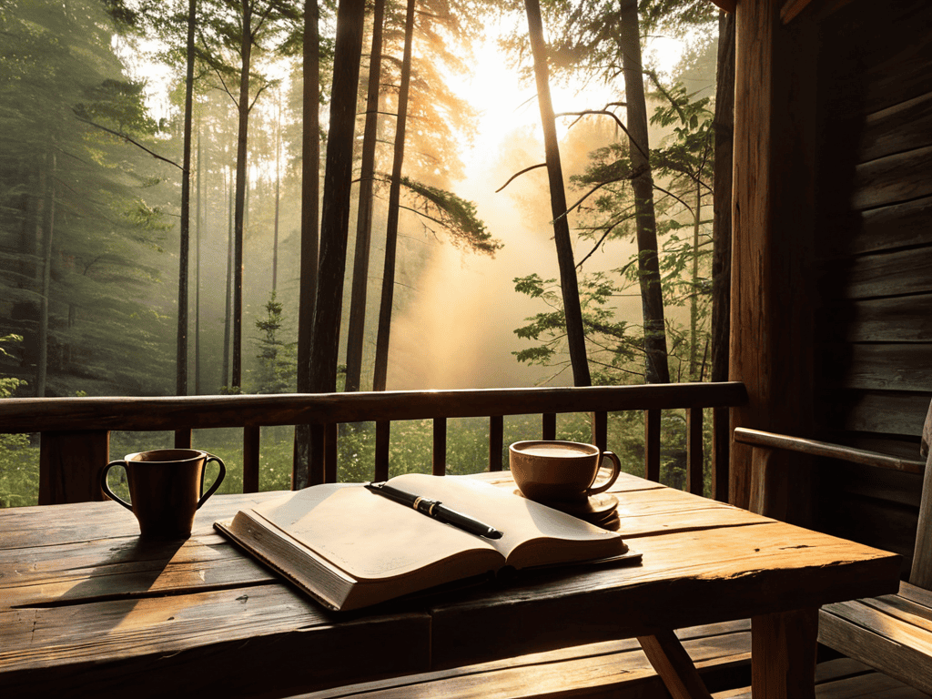 Stoic Journaling morning pages concept