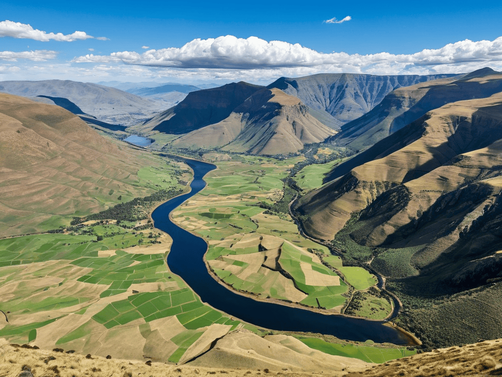 Enclaved Countries Geography rare map