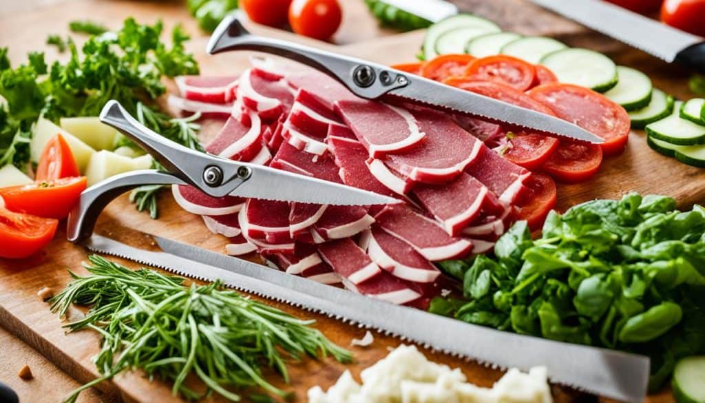 kitchen shears for food preparation and serving kitchen shears for food preparation and serving