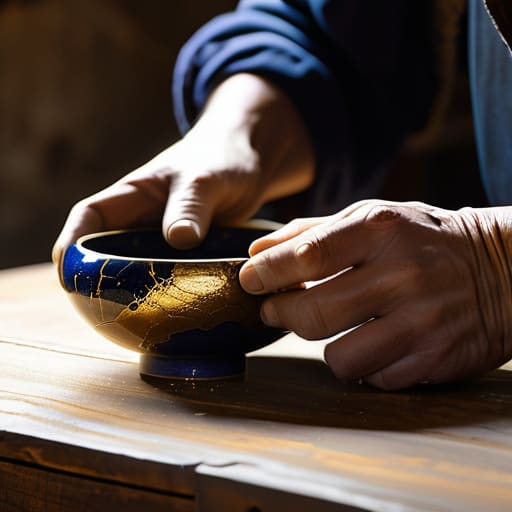Embracing the Traditional Urushi Lacquer Technique.