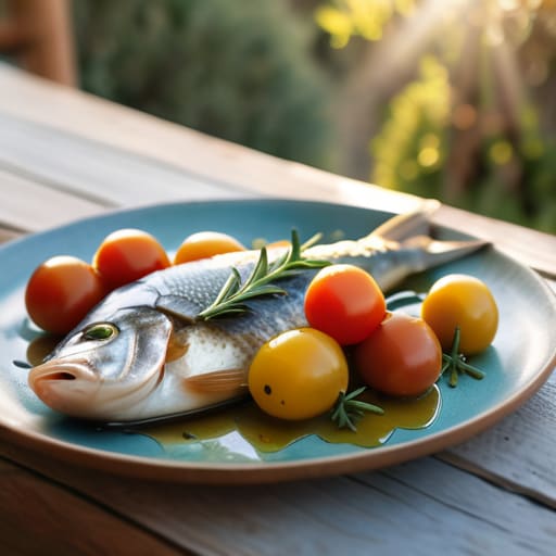 Benefits of eating a Mediterranean diet.