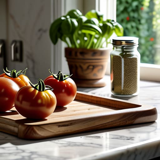 Ways to organize a small kitchen workspace.