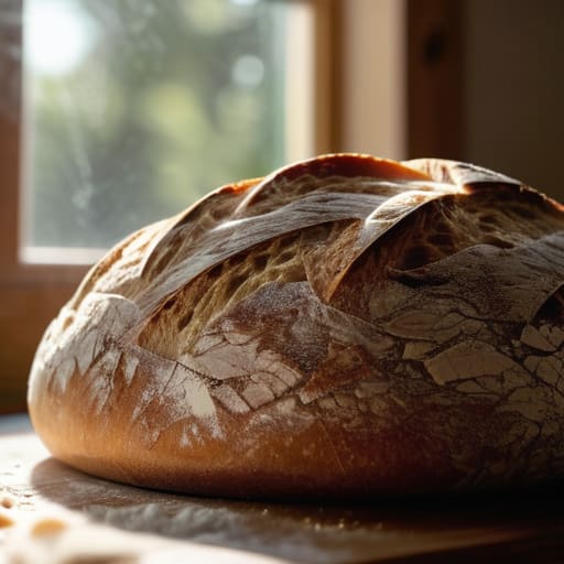 How to make homemade sourdough bread guide.