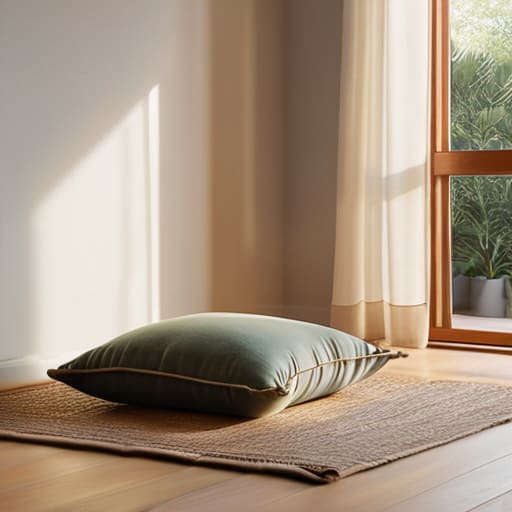 Savoring the Stillness through mindful meditation.