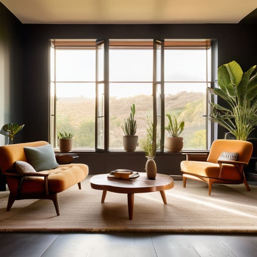 How to arrange furniture in an awkward room.