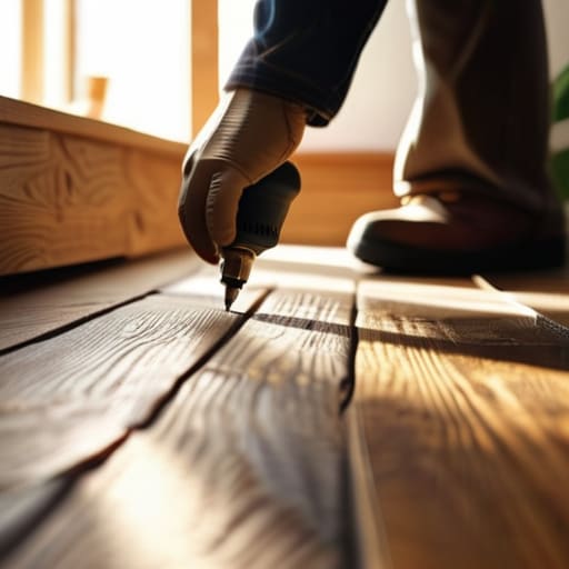 How to fix a squeaky floorboard guide.