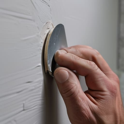 How to repair a dry wall hole.